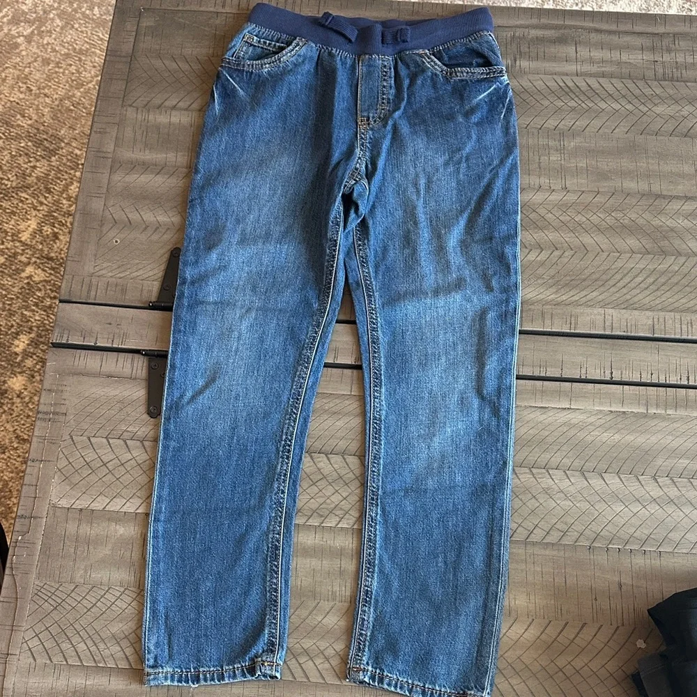 Carter's Blue Elastic Waist Jeans for Kids